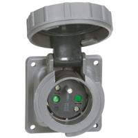 0-539-11 Legrand Grey 1 Gang Power Socket, 2 Poles, 16A