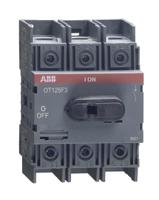 ot125f3-1sca105033r1001 ABB 3P Pole DIN Rail Isolator Switch - 125A Maximum Current, 45kW Power Rating, IP20