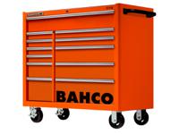 1475kxl12 Bahco 12 Drawer Solid Steel Wheeled Tool Trolley