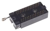 28-6554-11 Aries Electronics 2.54mm Pitch 28 Way Through Hole DIP IC Socket