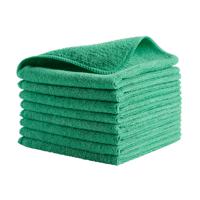 1820578 Rubbermaid Commercial Products HYGEN MF R-40 Cloth Green Microfibre Cloths for Wet/Dry, Case of 24
