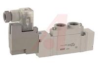 sy7120-6g-02-q SMC 5/2 Pneumatic Solenoid/Pilot-Operated Control Valve - Solenoid/Pilot Rc 1/4 SY7000 Series 12V dc