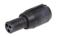 120-8551-101 ITT Cannon , Mini Sure-Seal Series, 3 Pole Cable Mount Connector Socket, IP67