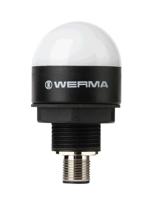 24132050 Werma MC35 Series Multicolour Continuous lighting Beacon, 10 → 30 V, Built-in Mounting, LED Bulb, IP65, IP69K