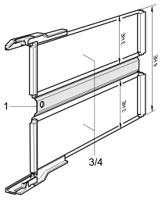20800-168 , Double Sided DIN 41612 Extender Board Intermediate Adapter, Intermediate Adapter FR4 350 x 220 x 1.6mm
