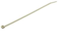 224-3129 RS PRO Cable Tie, 203mm x 4.6 mm, Grey Nylon, Pk-100