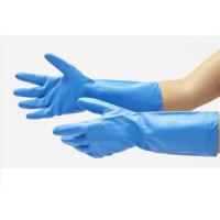 g525-09 Pro Fit G525 Blue Flock Nitrile Glove, Size 9