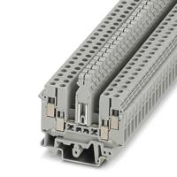 2777072 Phoenix Contact  UDK 4-T Series Grey, 4mm², 1-Level, Screw Termination
