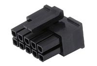 43025-1008 Molex Male Crimp Connector Housing, 3mm Pitch, 10 Way, 2 Row