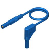 934078102 Hirschmann Test & Measurement Test Probes, 16A, 1kV, Blue, 25cm Lead Length
