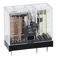 g2r-1-24vdc Omron PCB Mount Power Relay, 24V dc Coil, 10A Switching Current, SPDT
