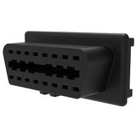 rs-obdbu-7632-au-12v-sw Schutzinger, OBDBU 7632 Automotive Connector Socket Black PCB Mount, Solder Pin Termination RS OBDBU 7632 Au / 12V / SW