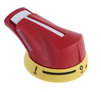 1414-2111 Socomec Red/Yellow Rotary Handle