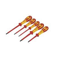 t49183d CK T49183D Pozidriv; Slotted Insulated Screwdriver Set, 5-Piece