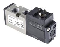 evk3120-5do-01f-q SMC 5/2 Pneumatic Solenoid Valve - Spring/Solenoid G 1/8 VK3000 Series 24V dc