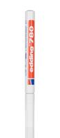 780-049 Edding White 0.8mm Extra Fine Tip Paint Marker Pen for use with Glass, Metal, Plastic, Wood