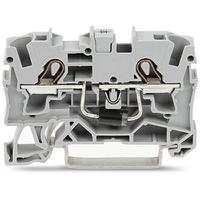 2004-12111000-400 WAGO 2004-1211/1000-400 TOPJOB S Series Grey, 4mm², 1-Level, Push In Termination