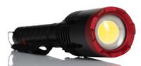 200-6748 RS PRO LED Torch Black, Red - Rechargeable 6000 lm, 266 mm