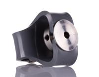 047402222rs Huco Double Loop Elastomer, 6mm Bore, 56mm Length Coupler