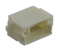 sm06b-nshss-tblfsn JST NSH Series Right Angle Surface PCB Header, 6 Contact(s), 1 mm Pitch, 1 Row, Shrouded