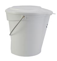 56875 Plastic White Bucket Lid