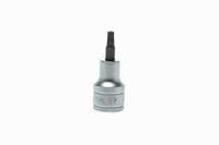 m121227-c Teng Tools 1/2 in Drive Bit Socket, Tamperproof Torx Bit, T27