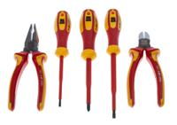 125-3096 RS PRO 5-Piece Plier Set, 250 mm Overall