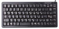 g84-4100lcmgb-2 Cherry Wired PS/2, USB Compact Keyboard, QWERTY (UK), Black