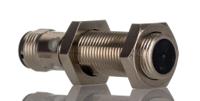 e2e-x4b1t12-m1 Omron Inductive Threaded Barrel Proximity Sensor, M12, 4 mm Detection, PNP NO, 10 → 30 V dc
