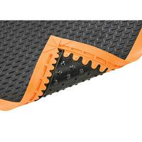 489s002mob Notrax 489S 100% Nitrile Rubber Anti-Fatigue Mat, 2.1m x 91cm x 12.7mm