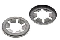 172-363 RS PRO Enamelled Steel Open Push-On Fastener for 7mm Shaft