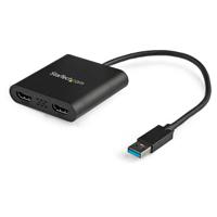 usb32hd2 StarTech.com USB A to HDMI Adapter, USB 3.0, 2 Supported Display(s) - 4K @ 30Hz