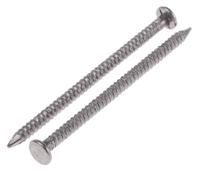 385-0375 RS PRO Bright Steel Ring Shank Nails; 65mm x 3.35mm; 500g Bag