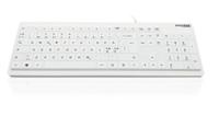 kyb-med-val-uwnd Ceratech KYB-MED-VAL-UWND Wired USB Medical Keyboard, QWERTY, White