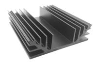 789-8558 RS PRO Heatsink, Universal Rectangular Alu, 1.9°C/W, 75 x 88 x 25mm