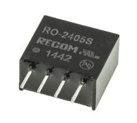 ro-2405s Recom RO DC-DC Converter, 5V dc/ 200mA Output, 21.6 → 26.4 V dc Input, 1W, Through Hole, +85°C Max Temp -40°C