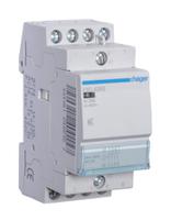 esd425s Hager System M Pro ESC Contactor, 24 V ac Coil, 4-Pole, 25 A, 2.8 VA, 4NO, 400 V ac