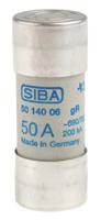 50-140-0650a SIBA 50A Ceramic Cartridge Fuse, 22 x 58mm