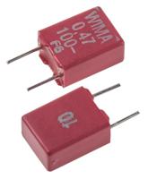 mks2d034701e00kssd WIMA MKS2 Polyester Film Capacitor, 63 V ac, 100 V dc, ±10%, 470nF, Through Hole