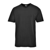 b120bkrxl Portwest Black/Green/White/Yellow Cotton, Polyester Short Sleeve T-Shirt