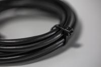 233-500 RS PRO Cable Tie, 150mm x 3.6 mm, Black Nylon, Pk-1000