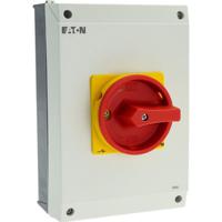 207348-p3-63i4svbhi11 Eaton 3P Pole Surface Mount Isolator Switch - 63A Maximum Current, 37kW Power Rating, IP65