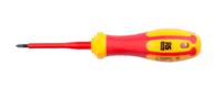 197-3795 RS PRO Pozidriv Insulated Screwdriver, PZ0 Tip, 60 mm Blade, VDE/1000V, 150 mm Overall