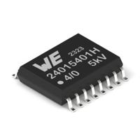 18024015401h 18024015401H Wurth Elektronik, 4-Channel Digital Isolator 100Mbps, 5 KV, 16-Pin SOIC
