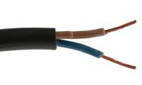 773-9020 RS PRO 1 mm² 2 Core Power Cable, H07RN-F, Black CPE, 100m