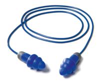 640901 Moldex Rockets® Full Detect Series Blue Reusable Corded Ear Plugs, 27dB Rated, Metal Detectable, 1 Pairs
