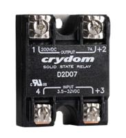 d2d07 Sensata Crydom 1-DC Series Series Solid State Relay, 7 A Load, Surface Mount, 200 V Load, 32 V Control