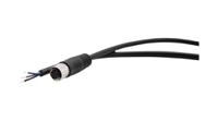 rnd-205-01149 RND Female 3 way Straight M8 to Free End Cable Connector Cable, 5 m