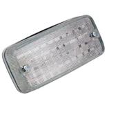 a100gc Ansell Lighting Rectangular E27 Bulkhead Light, 100 W, 220/240 V, , Lamp Supplied, IP65
