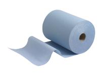 6658 SCOTT Scott Rolled Blue Paper Towel, 198mm